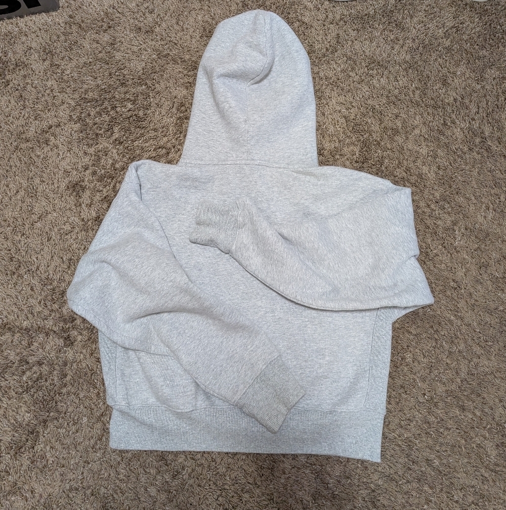 Aritzia Tna Cozy Fleece Mega Sweat Set Women’s XS Gray Hoodie Joggers - Picture 4 of 15